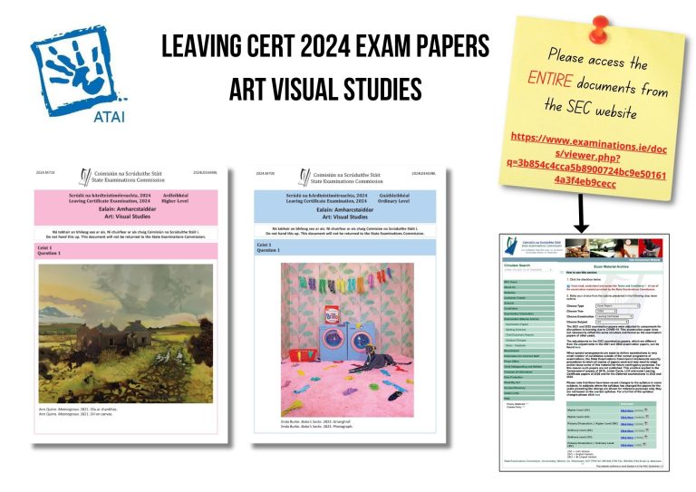 Leaving Cert 2024 Exam Papers | Art Visual Studies