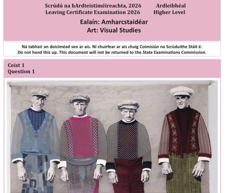 Leaving Cert 2026 Exam Papers | Art Visual Studies
